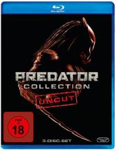 (Predator 1-3 Collection) ---`Predator 1` FSK 16 Eigentlich war es nur ein Routineauftrag für Major Dutch und seine Leute. Aber dann begegnet ihnen das unfassbare Grauen. Eine Bestie aus einer anderen Welt sucht nach Beute. Mit unvorstellbarer, nichtmenschlicher Brutalität killt es einen Kameraden nach dem anderen. Nur einer hat noch eine Chance, das Monster zu vernichten... Laufzeit: 107 Minuten Produktionsjahr: 1988 Regie: John McTiernan Darsteller: Elpidia Carrillo, Bill Duke, Sonny Landham, Arnold Schwarzenegger, Jesse Ventura, Carl Weather; --------------------------------------------------------------------- `Predator 2` FSK 16 Vor Jahren hatte er sich seine Opfer dort ausgesucht, wo die Welt am unwegsamsten ist - tief im südamerikanischen Dschungel. Heute hat er ein anderes Jagdrevier gefunden - den Dschungel von Los Angeles. Mitten im heißesten Sommer schlägt der Predator wieder zu: Menschen verschwinden, verstümmelte Leichen stacheln die bis an die Zähne bewaffneten Drogenmafia Gangs zu einem blutigen Bandenkrieg an. Los Angeles verwandelt sich in einen Schlachthof. Der totale Zusammenbruch scheint unaufhaltsam. Angst und nackter Terror beherrschen die Stadt. Nur der Polizei-Sergeant Mike Harrigan will sich nicht damit abfinden, ein leichtes Opfer zu sein. Er stellt sich dem übermächtigen Unbekannten... Laufzeit: 98 Minuten Produktionsjahr: 1990 Regie: Stephen Hopkins Darsteller: Maria Conchita Alonso, Adam Baldwin, Ruben Blades, Gary Busey, Danny Glover, Kevin Peter Hall, Bill Paxton; ---------------------------------------------------------------------------- `Predators` FSK KJ Der Söldner Royce führt eine Gruppe von Spitzenkriegern an, die auf eine nicht weiter spezifizierte Mission auf einen fremden Planeten geschickt wird. Erst als er dort gelandet ist, stellt der bunt zusammen gewürfelte Trupp, der aus Soldaten, Schwerverbrechern, Todesschwadronen und Yakuza besteht, fest, dass sie nur als Kanonenfutter dienen - für eine Mutation jener todbringenden Jäger, die erst vor kurzem die Erde besucht hatten. Ein verzweifelter Kampf ums Überleben beginnt, bei dem sich die Söldner nur auf die eigenen Fähigkeiten verlassen können. Laufzeit: 107 Minuten Produktionsjahr: 2010 Regie: Nimrod Antal Darsteller: Adrien Brody, Topher Grace, Danny Trejo; Artikelbild