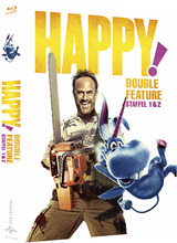 Happy! Staffel 1&2 - Double Feature L.E.(4 Blu-ray) (Cover B) Artikelbild